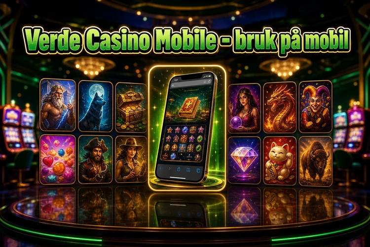 Verde Casino Mobile - bruk på mobil