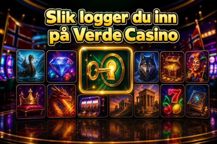 Slik logger du inn på Verde Casino