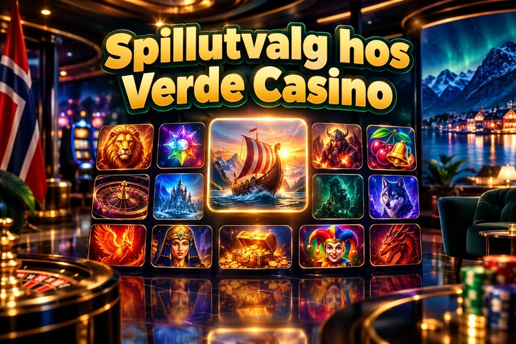 Spillutvalg hos Verde Casino